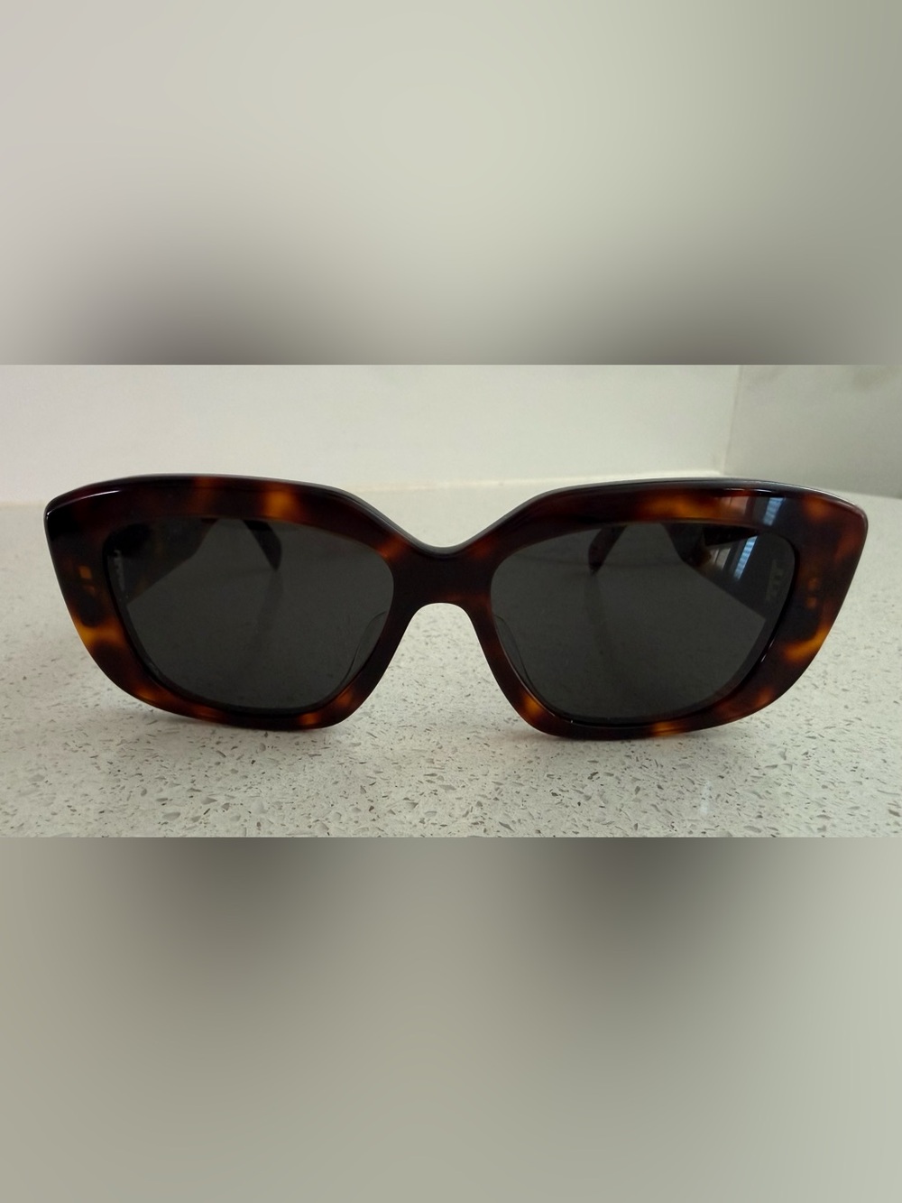 Celine Triomphe Dark Havana Sunglasses - Picture 1 of 7
